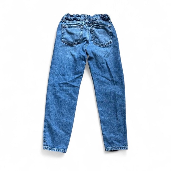 Forever 21 kids Distressed Blue Straight Leg Jeans size 9/10 - Picture 2 of 8